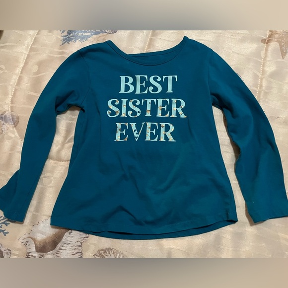 Bundle of Three Little Girls Size 4/4T Long Sleeve Graphic Tees - Picture 7 of 8